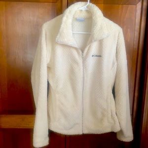 Columbia textured fleece jacket